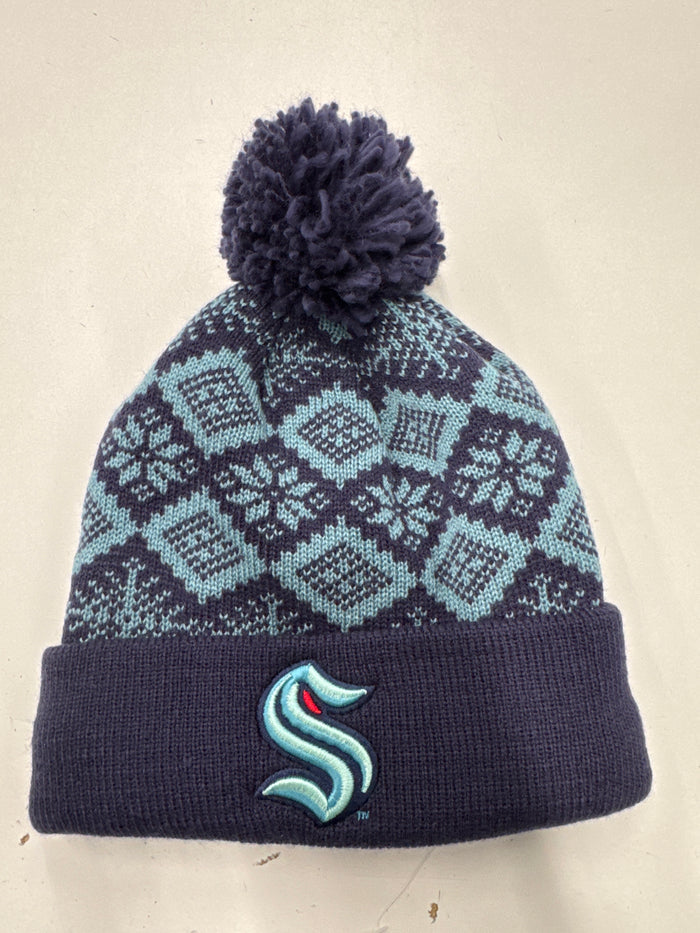 CCM Seattle Kraken Pom Beanie