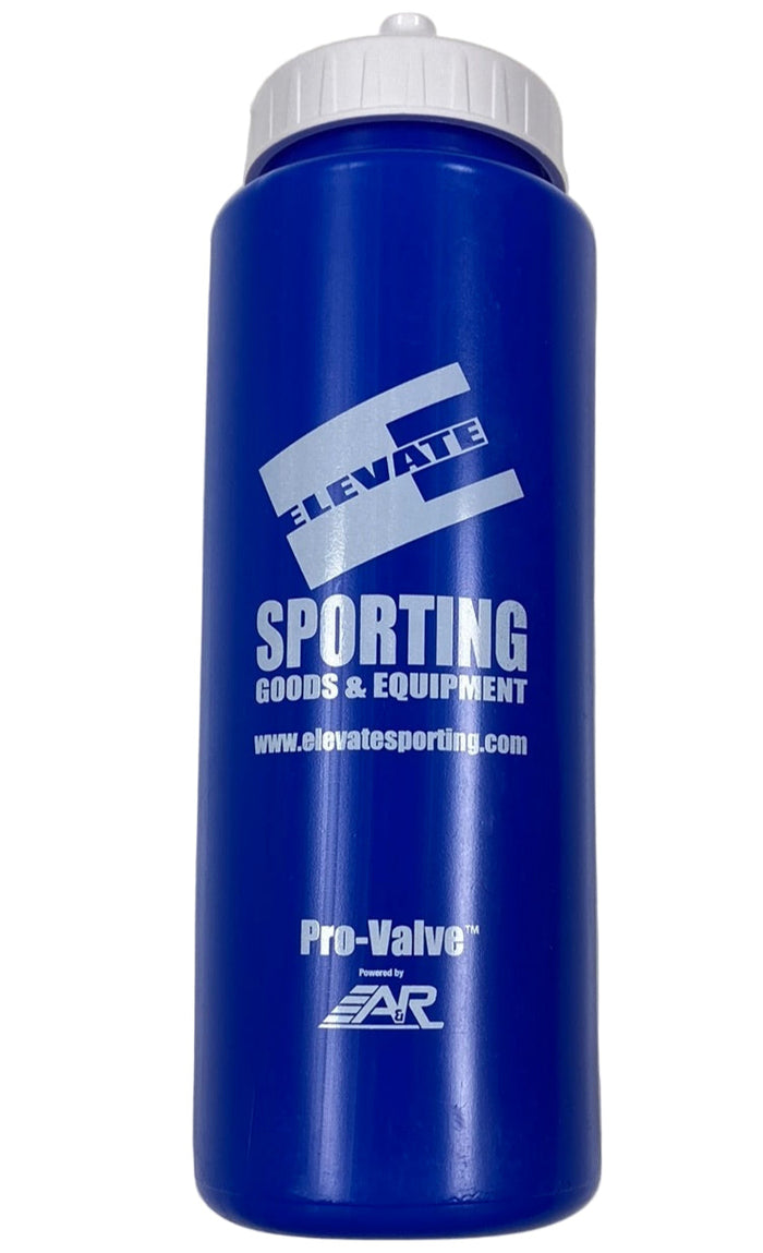 Elevate Water Bottle Blue w/ White Cap