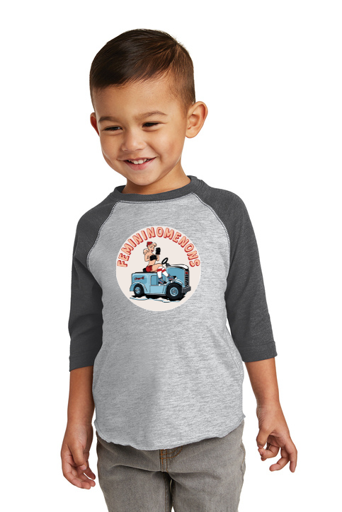 Femininomenons Toddler Baseball Jersey Tee