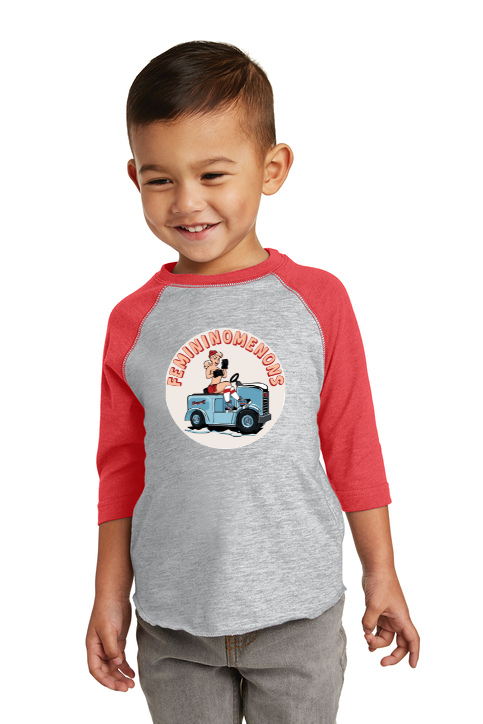 Femininomenons Toddler Baseball Jersey Tee