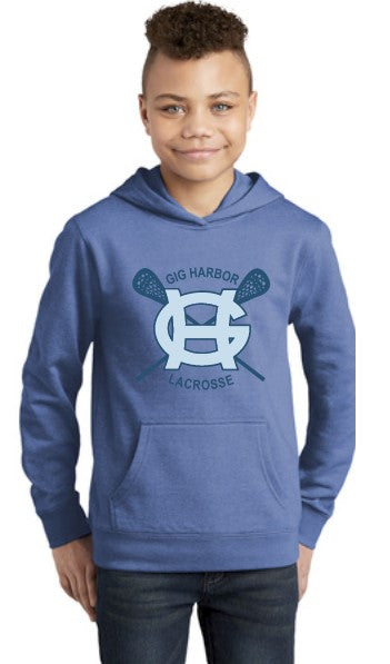 GH Lacrosse Youth Fleece Hoodie (Cross Sticks Logo)