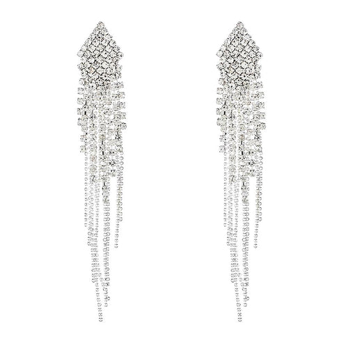 Silver Rain Earrings