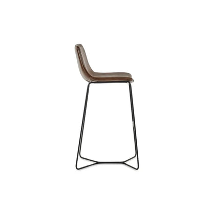 #Colour:Brown Faux Leather