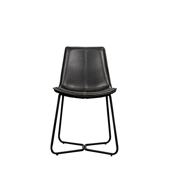 #Colour:Black Faux Leather