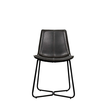 #Colour:Black Faux Leather