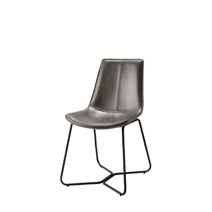 #Colour:Black Faux Leather