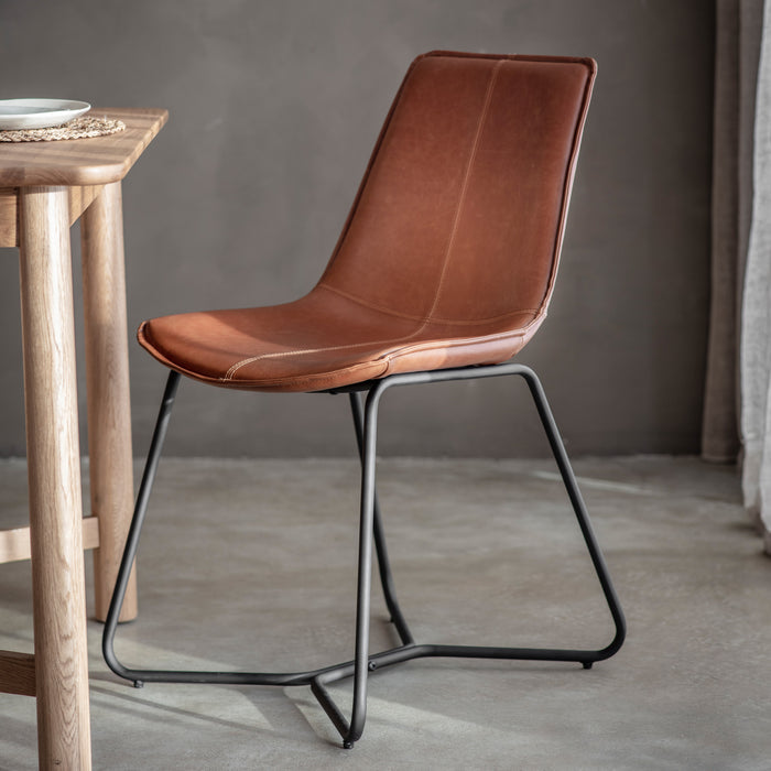 #Colour:Brown Faux Leather