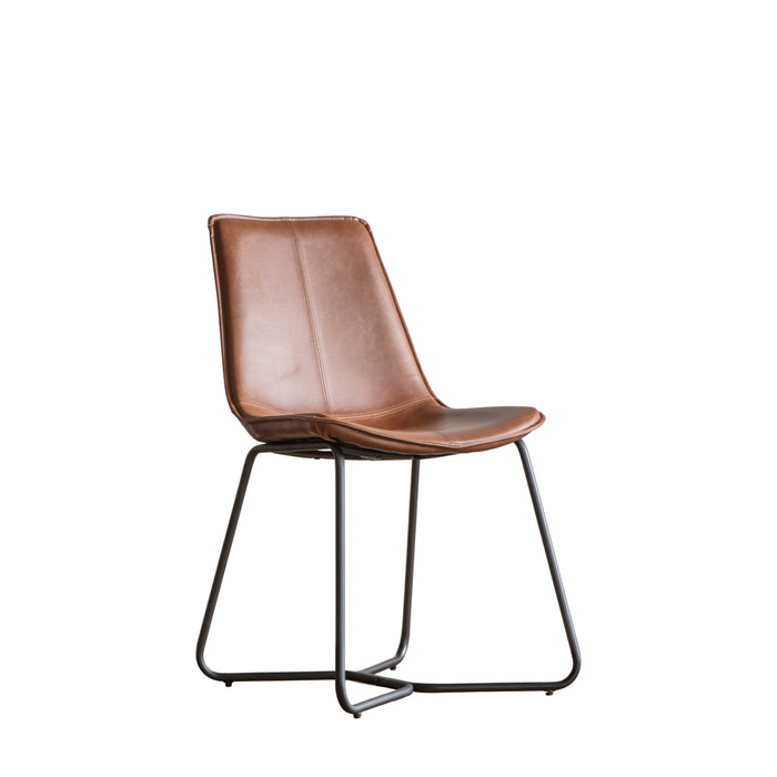 #Colour:Brown Faux Leather