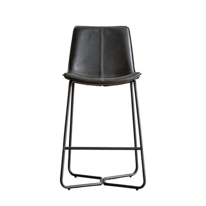 #Colour:Black Faux Leather