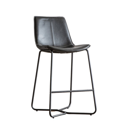 #Colour:Black Faux Leather