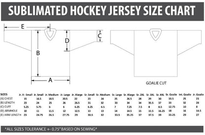 Rain Dogs Retro Sublimated Hockey Jersey