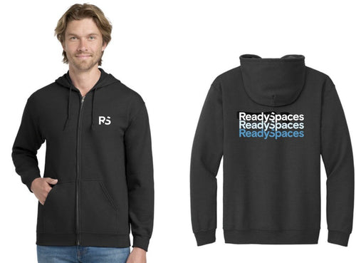ReadySpaces "Friday Friendly" Heavy Blend Full Zip Hooded Sweatshirt