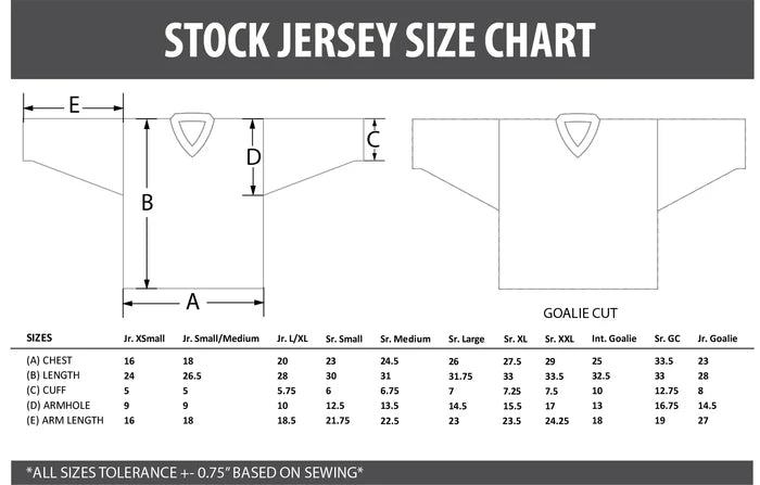 Salted Blades Spring Thaw 2026 Reversible Jerseys