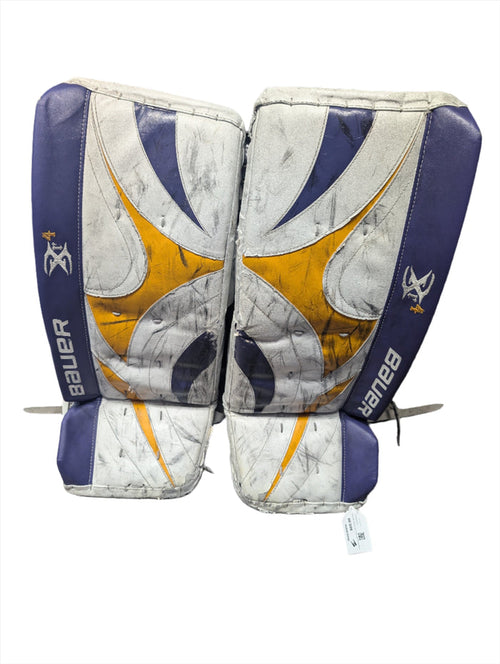 Used Bauer GP-XR4 Jr. 28" Goalie Leg Pads