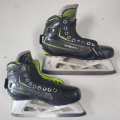 Used Bauer GSX Stance Flex Goalie Hockey Skates Size 6
