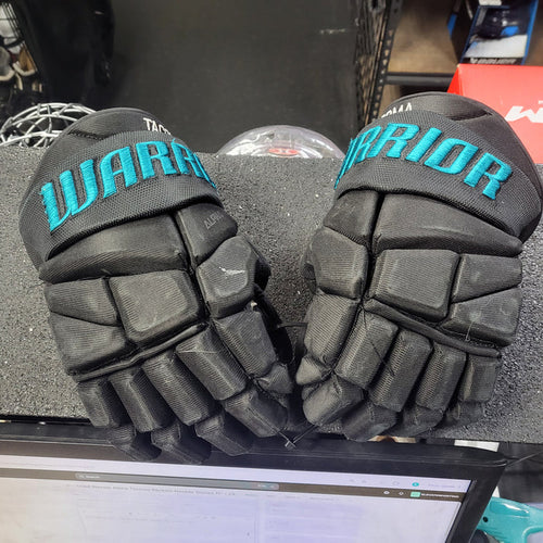 Used Warrior Alpha Tacoma Rockets Hockey Gloves 11" - 28cm