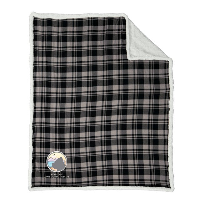 WCCCR  Flannel Sherpa Blanket