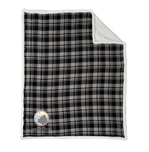 WCCCR  Flannel Sherpa Blanket